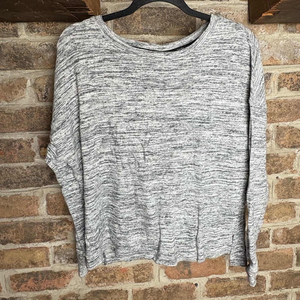 Calvin Klein Gray Boxy Sweatshirt